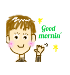 英語でスタンプ♬（個別スタンプ：1）