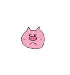 ぶた emotion（個別スタンプ：8）
