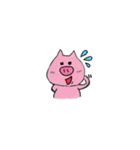 ぶた emotion（個別スタンプ：9）