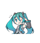 初音ミクのお返事（個別スタンプ：1）