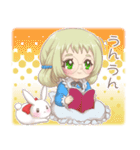 ハートいっぱい！ゆき＆ありす（個別スタンプ：9）