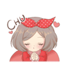 ハートいっぱい！ゆき＆ありす（個別スタンプ：10）