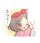 ハートいっぱい！ゆき＆ありす（個別スタンプ：33）