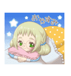ハートいっぱい！ゆき＆ありす（個別スタンプ：35）