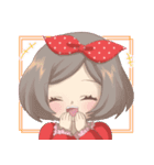 ハートいっぱい！ゆき＆ありす（個別スタンプ：40）