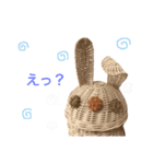 おばあちゃんの籠うさぎ  4（個別スタンプ：27）