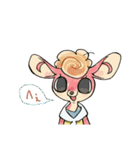 素直な動物スタンプ（個別スタンプ：11）