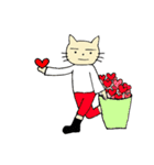 ねこさんと女の子（個別スタンプ：36）