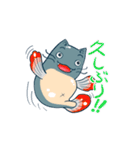 なまずキャット（個別スタンプ：12）
