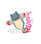 なまずキャット（個別スタンプ：14）