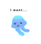 やや使いやすいクラゲ（個別スタンプ：34）