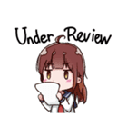 研究室ガール（個別スタンプ：2）