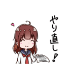 研究室ガール（個別スタンプ：3）