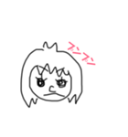 手書きGirl 挨拶（個別スタンプ：5）