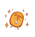 星のひよこ。（個別スタンプ：3）