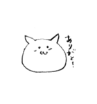 鉛筆ねこ（個別スタンプ：3）