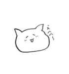 鉛筆ねこ（個別スタンプ：6）