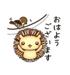 はりねずみスタンプ・春（個別スタンプ：2）