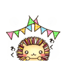 はりねずみスタンプ・春（個別スタンプ：21）