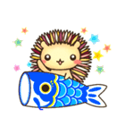 はりねずみスタンプ・春（個別スタンプ：23）