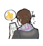 個性派JKとJDの兄弟I（個別スタンプ：15）