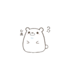 あざらしとくまくん（個別スタンプ：3）