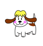 プチなバセ子(犬)（個別スタンプ：1）