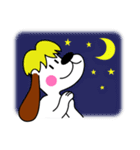 プチなバセ子(犬)（個別スタンプ：3）