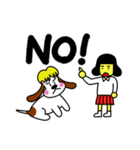 プチなバセ子(犬)（個別スタンプ：10）