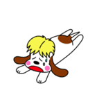 プチなバセ子(犬)（個別スタンプ：16）