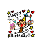 もっさるスタンプ（個別スタンプ：33）