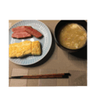 綾の朝食（個別スタンプ：1）