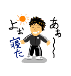 愉快なキャラクターfriend（個別スタンプ：4）