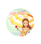ahrin english Ver.（個別スタンプ：7）