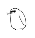 ギリギリペンギン（個別スタンプ：3）