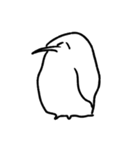 ギリギリペンギン（個別スタンプ：8）