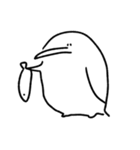ギリギリペンギン（個別スタンプ：17）