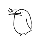 ギリギリペンギン（個別スタンプ：25）