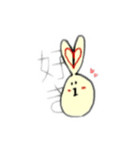 発光するうさぎ様（個別スタンプ：5）