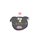 しろたわんこ（個別スタンプ：1）