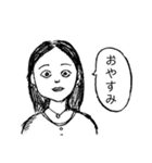 心理カウンセラーにいそうな女の人（個別スタンプ：19）