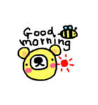 くまくんうさちゃん（個別スタンプ：5）