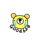 くまくんうさちゃん（個別スタンプ：7）