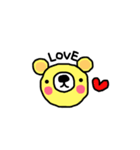 くまくんうさちゃん（個別スタンプ：9）
