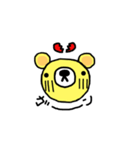 くまくんうさちゃん（個別スタンプ：11）