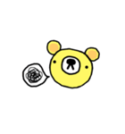 くまくんうさちゃん（個別スタンプ：16）
