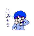 カラフルな子達  1（個別スタンプ：1）