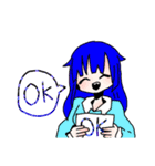 カラフルな子達  1（個別スタンプ：5）