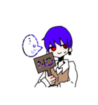 カラフルな子達  1（個別スタンプ：6）