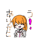 カラフルな子達  1（個別スタンプ：14）